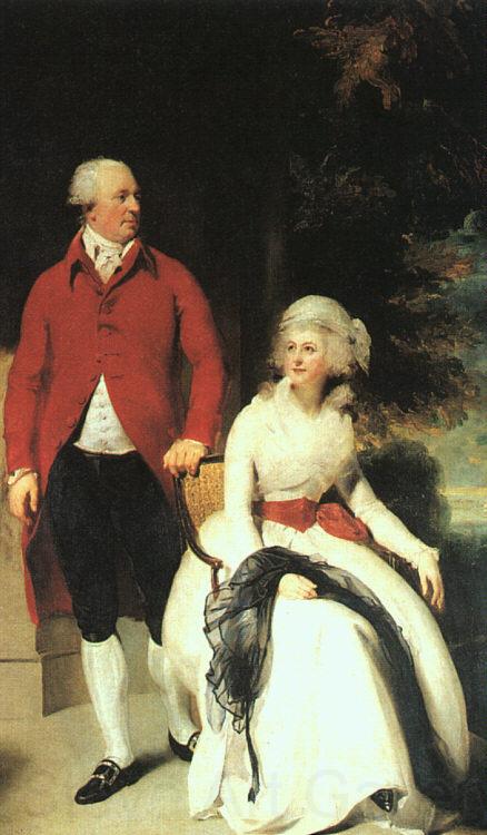  Sir Thomas Lawrence Portrait of Mr and Mrs Julius Angerstein Germany oil painting art